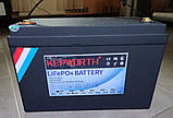 Kepworth 12v/100А . Літійзалізофосфатний акумулятор ,зарядне в комплекті!, фото 2