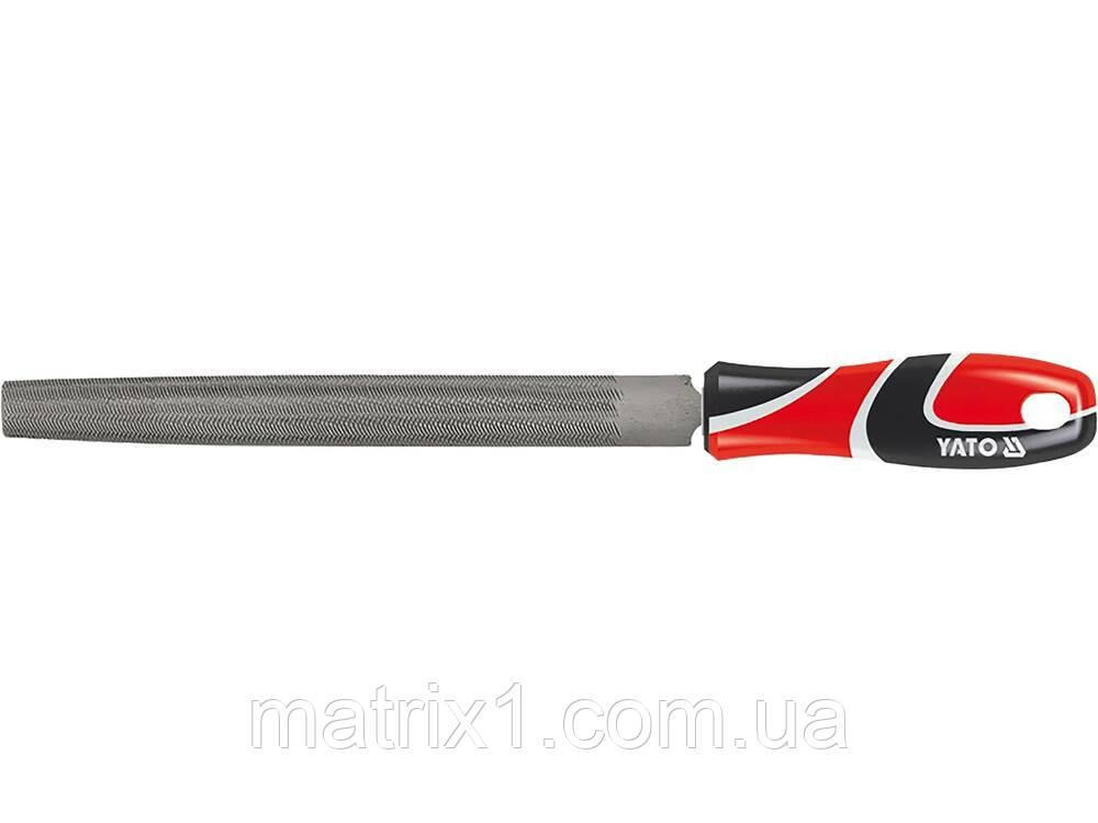 Напилок для металу YATO, напівкруглий l=150 мм, #2