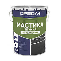 Мастика битумная «Фундаментная» ОРЕОЛ-1, 25 кг