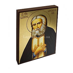 Ікона Святого Серафима Саровського 14 Х 19 см, фото 2