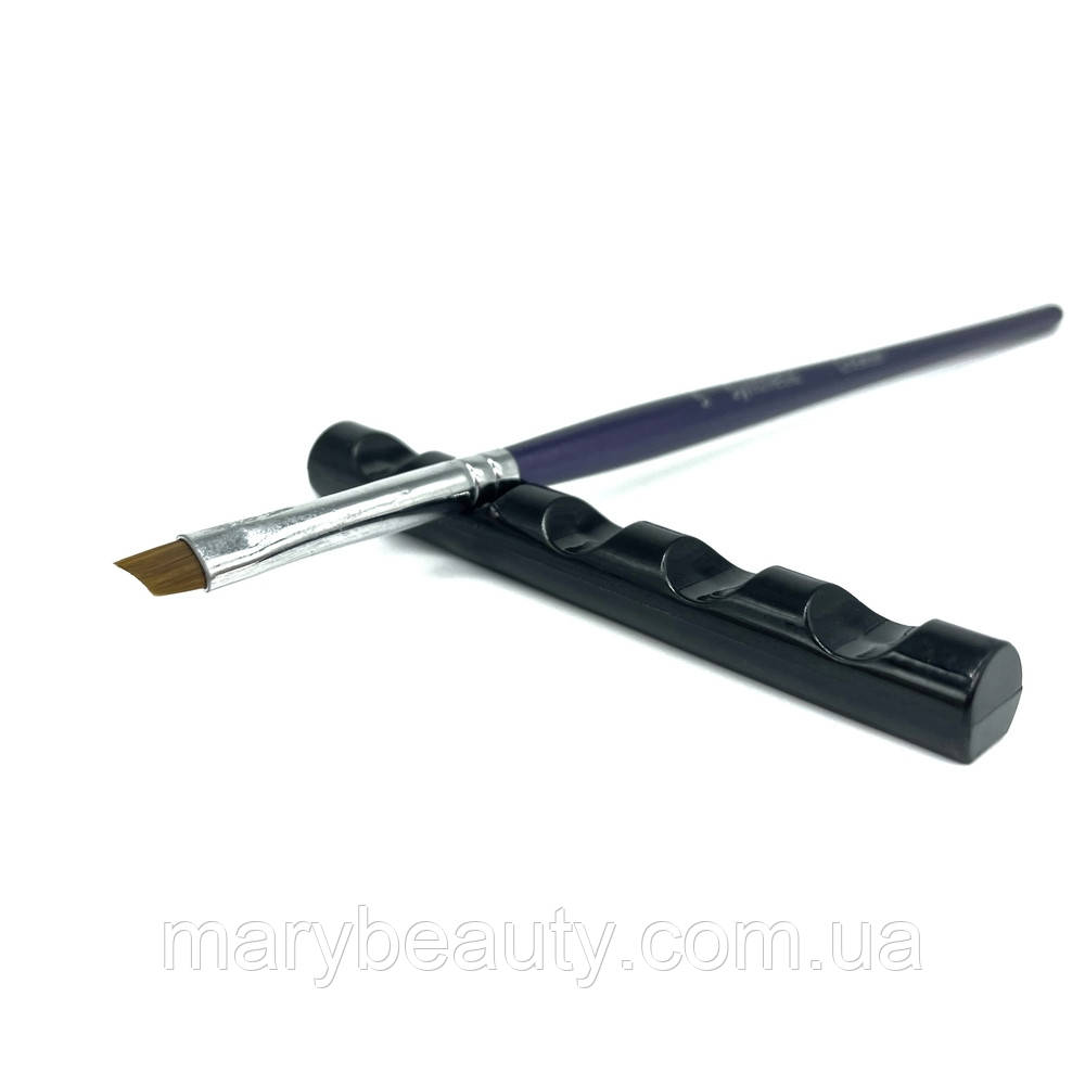 Підставка під пензлики вузька, чорна, фото 1