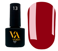 Гель-лак Valeri Color № 013 (бордовый, эмаль), 6 мл