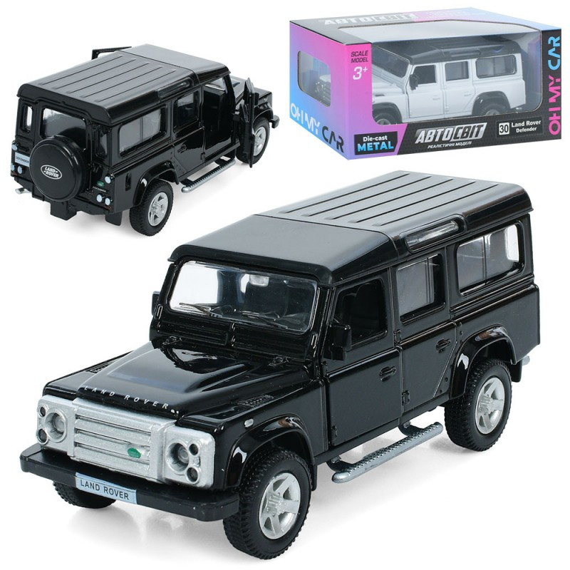 Машина автомодель "LandRover Defender" AS-3082 АвтоСвіт, метал, інерційна
