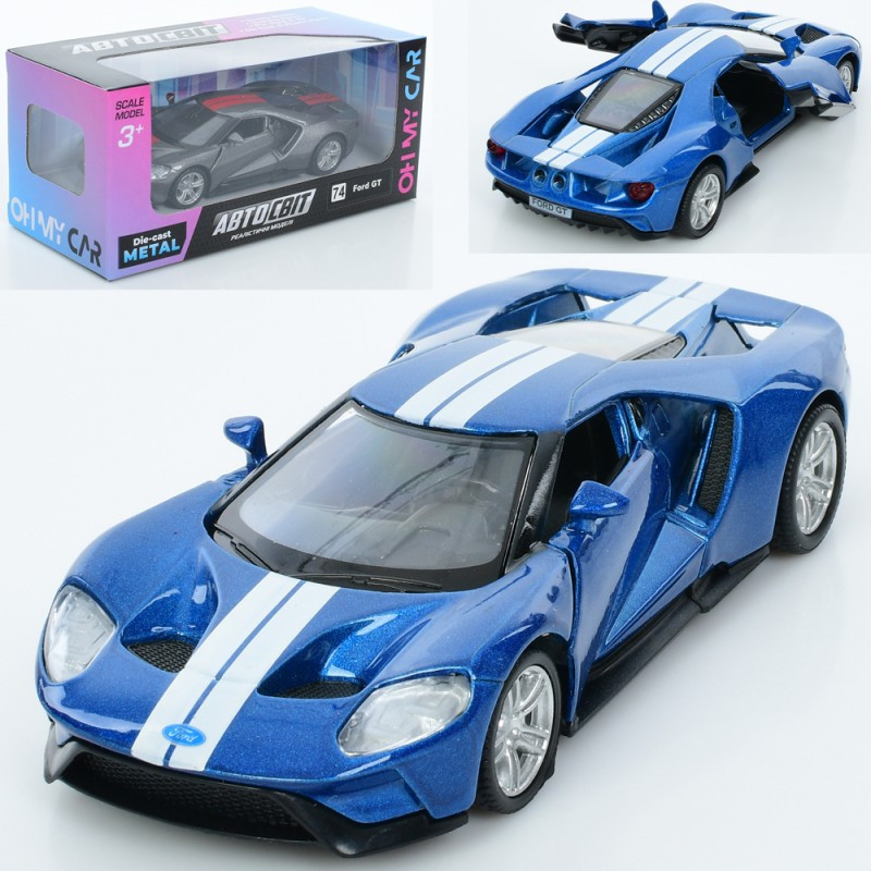 Машина автомодель "Ford GT 2019" AS-3116 АвтоСвіт, метал, інерційна, фото 1