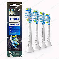 Змінні насадки Philips Sonicare C3 Premium Plaque Defence White HX9044/65 4 шт