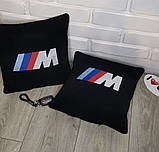 Подушка та плед в машину BMW, фото 3