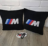 Подушка та плед в машину BMW, фото 2