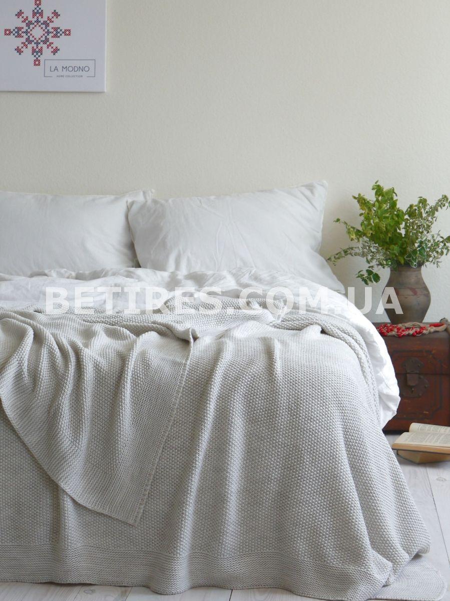 Покривало 170x240 LA MODNO Corn Natural Linen (50% бавовна, 50% акрил)