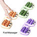 Роликовий турмаліновий масажер з магнітами для ніг Cat Claw Style Foot Massager DT, фото 3