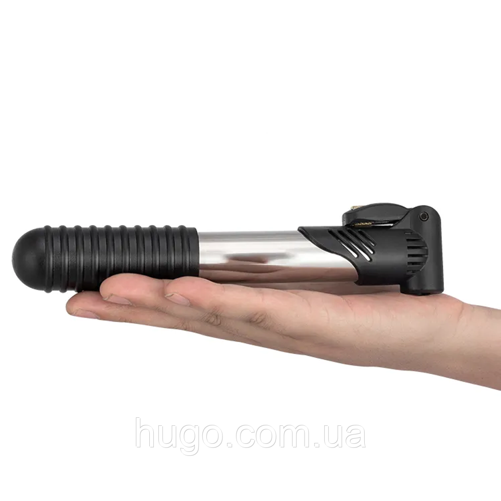 Велосипедний насос 2121 з насадками / Ручний велонасос / Насос для велосипеда / Велонасоси, фото 1