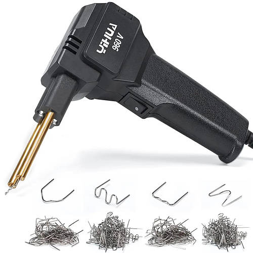 Паяльник для пайки пластика (горячий степлер) YIHUA 960V, + 200 скоб ...