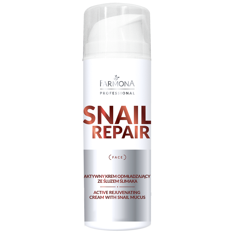 Крем активний омолоджуючий зі слизом равлика Farmona Snail Repair Active Rejuvenating Cream with Snail Mucus, фото 1