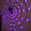 Гірлянда на Хелловін "Павутина", прикраса на Хеллоуїн, 120 см, 8 режимів світіння, USB, павук у подарунок, фото 4
