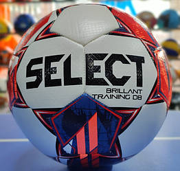 М'яч футбольний Select Brillant Training DB (FIFA Basic) v23 біло-червоний 086516-165 Розмір 5