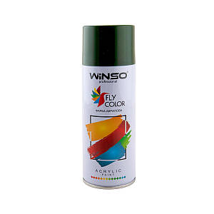 Фарба акрилова Winso Spray 450мл темно-зелений (MOSS GREEN/RAL6005) (880180)