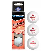 Мячи для настольного тенниса DONIC AVANTGARDE 3* Белый 40+