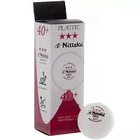 М'ячі для настільного тенісу Nittaku NB-1400 (3 шт.)