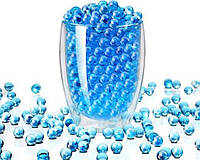 Шарики растущие в воде Орбизы Orbeez Гидрогелевые до 8 мм Синие 10 000 шт