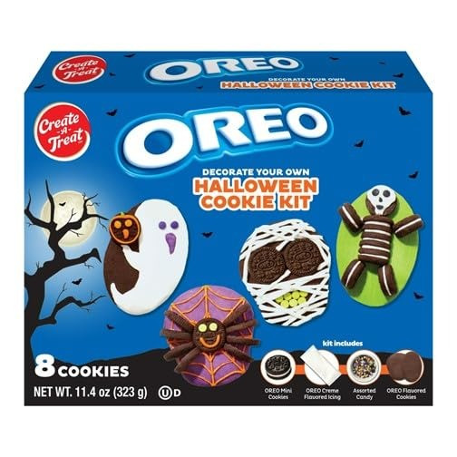 Набір для прикраси печення Oreo Halloween Chocolate Cookie Decorating Kit 323g