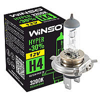 Галогеновая лампа Winso H4 12V 60/55W P43t-38 HYPER +30% (712400)