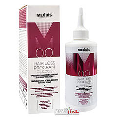 Скраб-пілінг для шкіри голови трихологічний Meddis Hair Loss Program, 200 мл