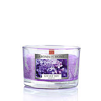 Ароматическая свечка Aroma Home Natural Waxes Candle 115г - LILAC FLOWER (83666)