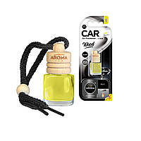 Автомобильный Ароматизатор Aroma Car Wood Black, 6ml (63118) | Аромат: Парфуми