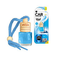 Автомобильный Ароматизатор Aroma Car Wood Aqua, 6ml (92039) | Аромат: Свіжість