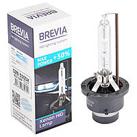 Ксеноновая лампа Brevia D2S +50%, 5500K, 85V, 35W PK32d-2, 1шт (85215MP)