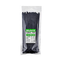Хомуты Белавто пластиковые черные 7.6x30мм, 100шт (B76300)