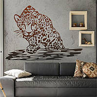 Трафарет для покраски, Леопард-5, одноразовый из самоклеящейся пленки 95 х 135 см