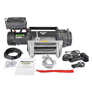 Лебідка BELAUTO ZUBR 9500lbs (6.0hp/4.4kw; 212:1) (Z9500)