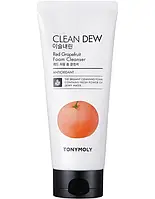 Увлажняющая пенка для умывания с экстрактом красного грейпфрута Tony Moly Clean Dew Red Grapefruit Foam Cleans