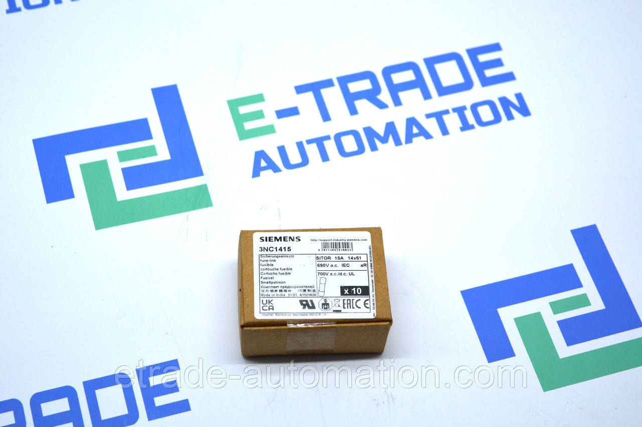 Запобіжник Siemens 3NC1415