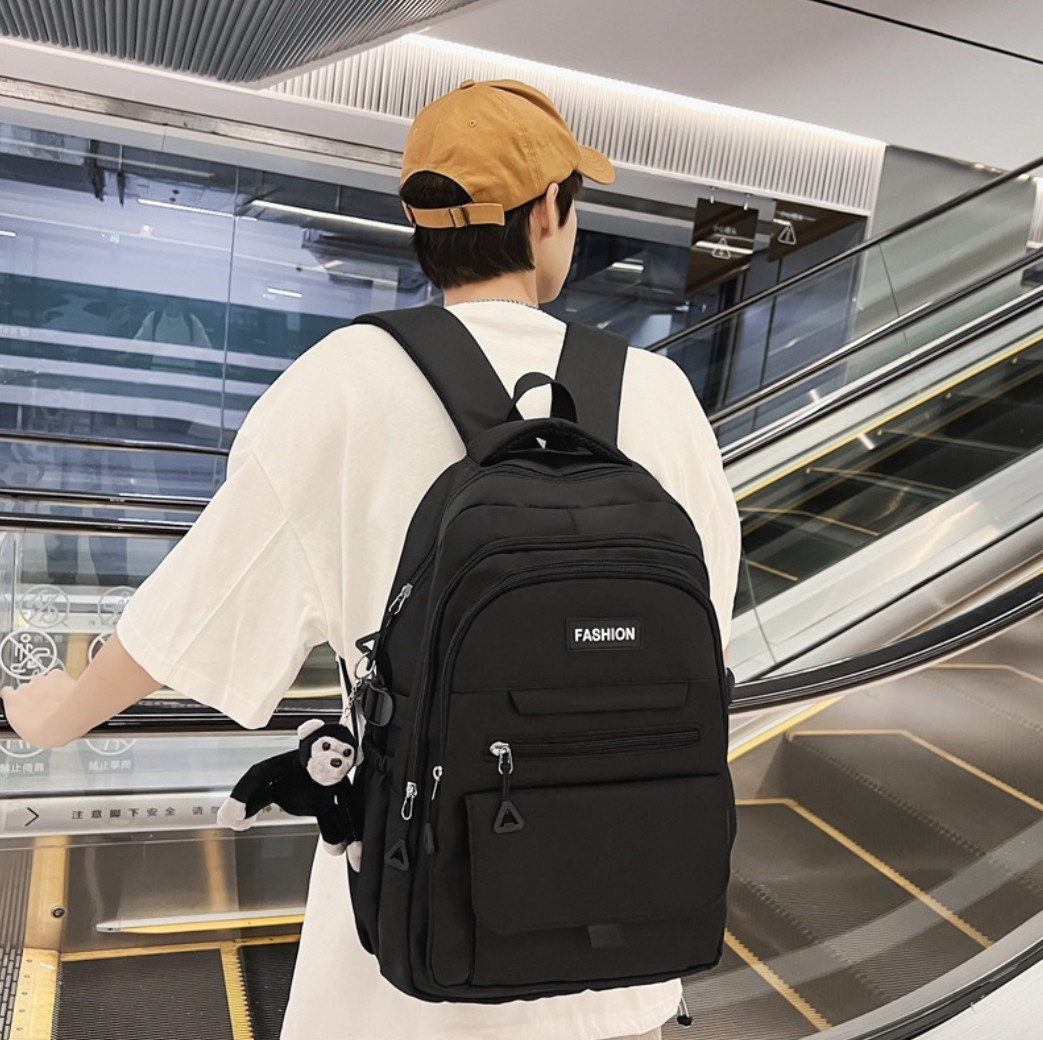 Модний великий тканинний рюкзак