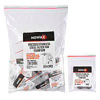 Прессованная фильтр-таблетка Nowax из нержавеющей стали для пинопистолета (NX01410)