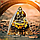 Органітова енергетична піраміда з натуральним аметистом природним кристалами статуеткою Будди Рейкі Чакра Медитація, фото 2
