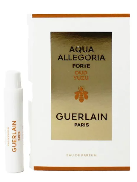 Guerlain Aqua Allegoria Forte Oud Yuzu Парфумована вода, 1 мл Пробник, фото 1