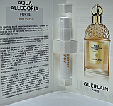 Guerlain Aqua Allegoria Forte Oud Yuzu Парфумована вода, 1 мл Пробник, фото 2