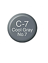 Чорнило для заправляння маркерів Copic, Copic Ink С-7 Холодний сірий (Cool gray), 12 мл, фото 3