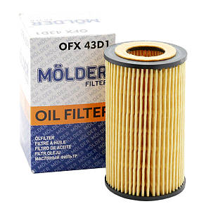 Фільтр масляний Molder Filter OFX 43D1 (WL7228, OX153D1Eco, HU7181N) (OFX43D1)