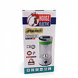 10W LED ліхтар "ROMARIO" акумуляторний із сонячною батареєю micro USB Horoz Electric (084-022-0010-010), фото 8