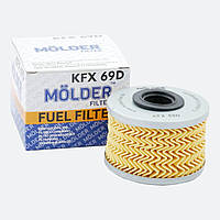 Фильтр топливный Molder Filter KFX 69D (WF8014, KX79D, P7161X) (KFX69D)