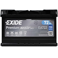 Аккумулятор автомобильный EXIDE Premium 72Аh 720A R+