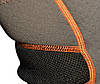 Наколінник MadMax MFA-297 Knee Support with Patella Stabilizer Dark Grey/Orange XL, фото 4
