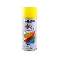 Краска акриловая Winso Spray 450мл желтый (TRAFFIC YELLOW/RAL1023) (880170)