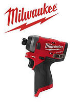 Шурупокрут ударний акумуляторний безщітковий 1/4" HEX MILWAUKEE, M12 FID-0, 147Нм