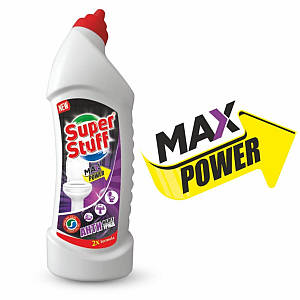 Засіб для миття унітазу Super Stuff max power, 1000мл (SF50649)