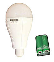Лампочка с Аккумуляторами Ziarmal ZR-777 Е27 2 x 18650 Светодиодная Автономная Лампа