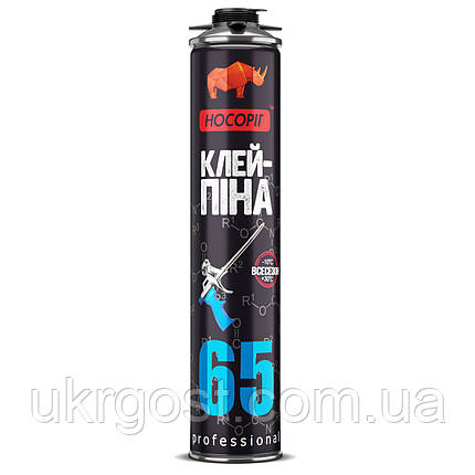 Клей-піна професійна Носоріг 800 мл, фото 1